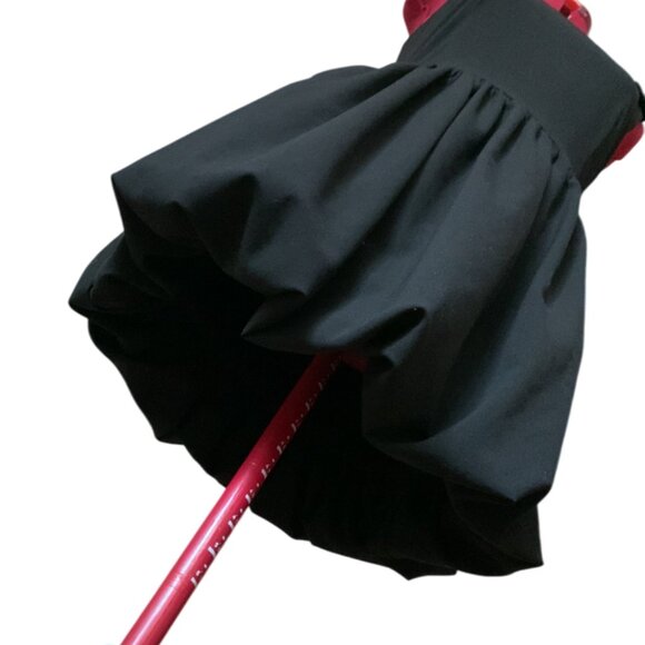 LUNA - Little black dress - Bubble skirt buttons details on strap - Medium - Picture 7 of 10